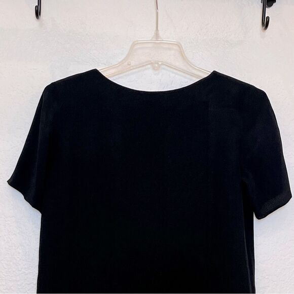 Aritzia Wilfred Free Teigen Shift Mini Shirt Dress in Black size XS - Picture 5 of 12